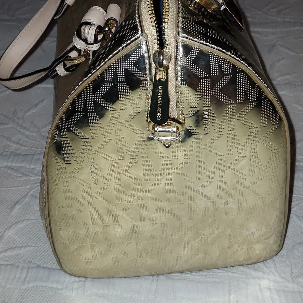 Michael Kors Grayson Satchel Bag - Picture 7 of 16